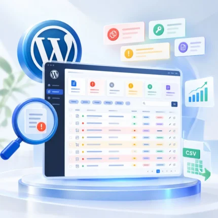 WordPress 全站 SEO 内容审计与防重复关键词插件